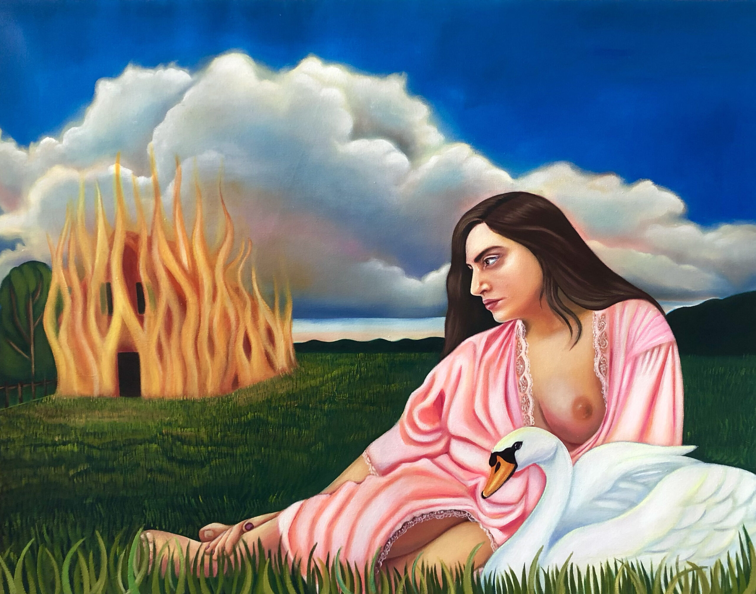 María Vez Cisne fuego