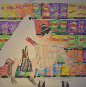 fantasma maría vez supermercado